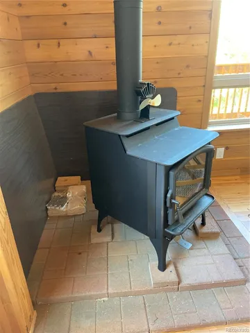 a room with furniture and window