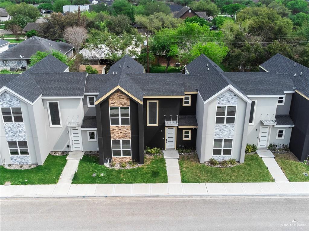 5402 North Crown Point Pharr, TX 78577 - Photo 19 of 19 front view of a house with a yard
