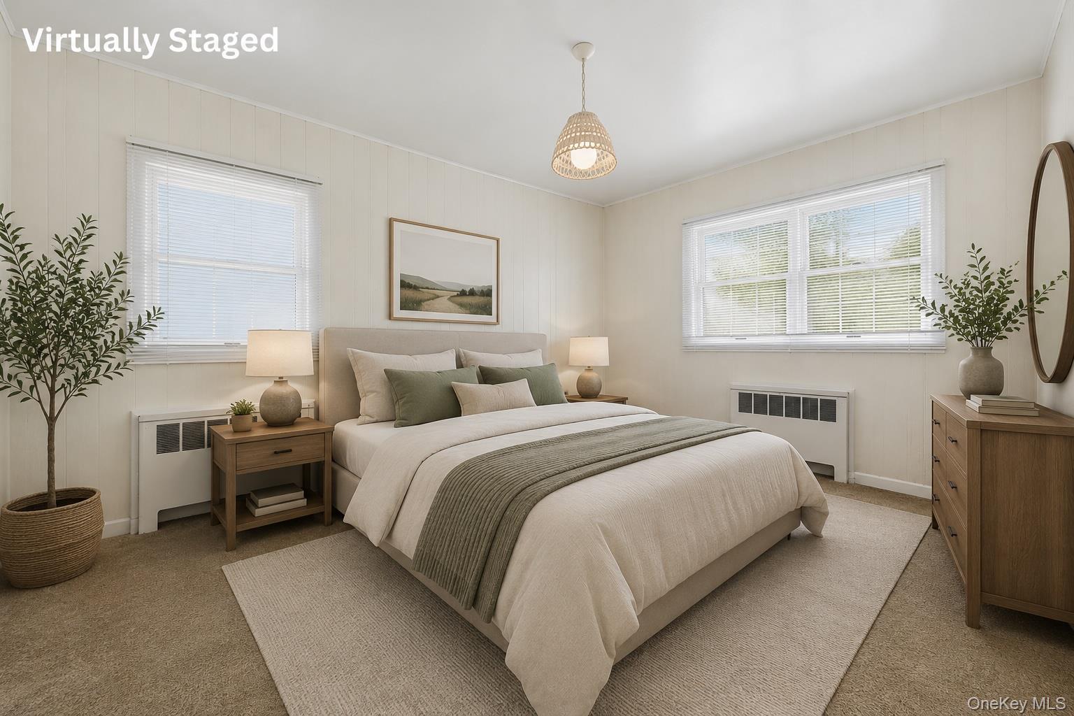 345 East State Street Long Beach, NY 11561 - Photo 19 of 28 Bedroom #2 - Virtually Staged
