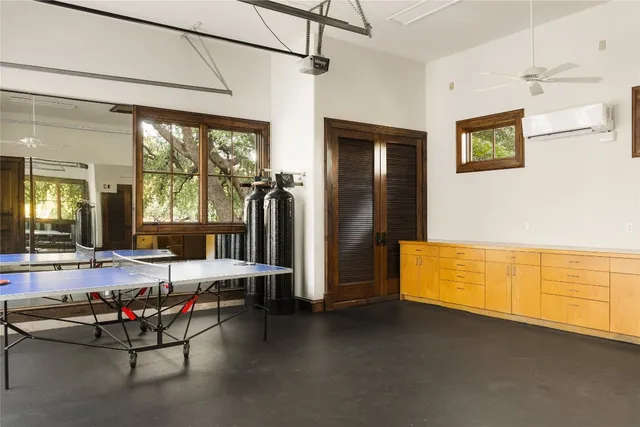 a room with natural light