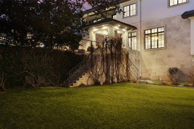 a view of outdoor space and yard