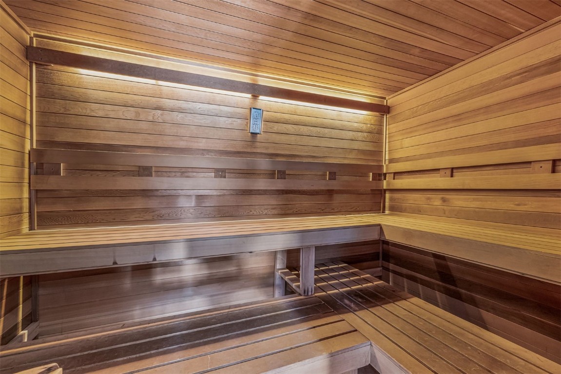 410 Tennis Club Road, Unit 1317 Keystone, CO 80435 - Photo 26 of 47 Sauna featuring wooden walls and wooden ceiling