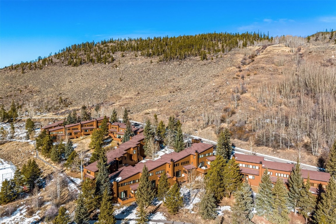 410 Tennis Club Road, Unit 1317 Keystone, CO 80435 - Photo 36 of 47 Aerial view of property and surrounding area