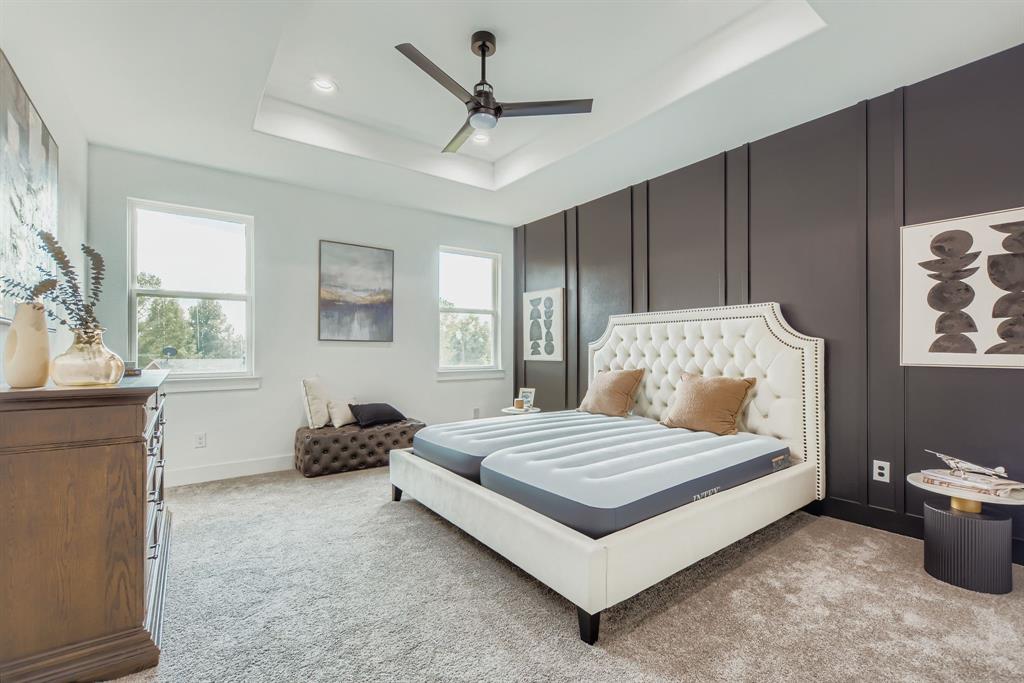 12 Climbing Tree Drive Kaufman, TX 75142 - Photo 14 of 28 a bedroom with a bed and a window