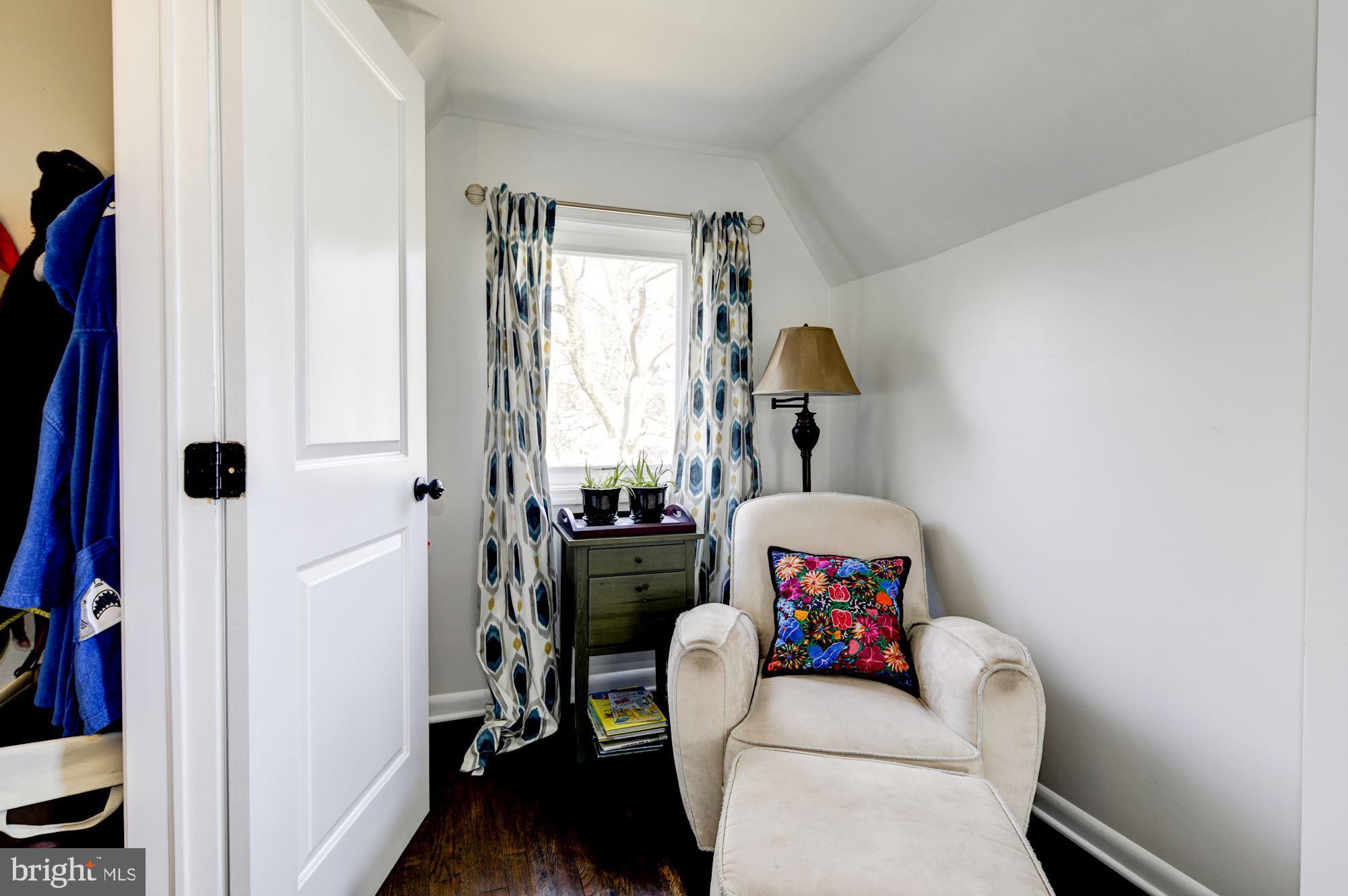 639 Murdock Road Baltimore, MD 21212 - Photo 28 of 41 Closet area (left) and sitting area.
