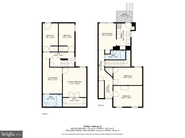 $6,500 | 325 V Street Northeast, Unit 1, Washington, DC 20002