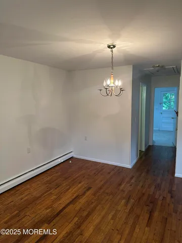 wooden floor in an empty room
