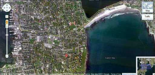 79 Annandale Road Newport, RI 02840 - Photo 2 of 2 Aerial View.