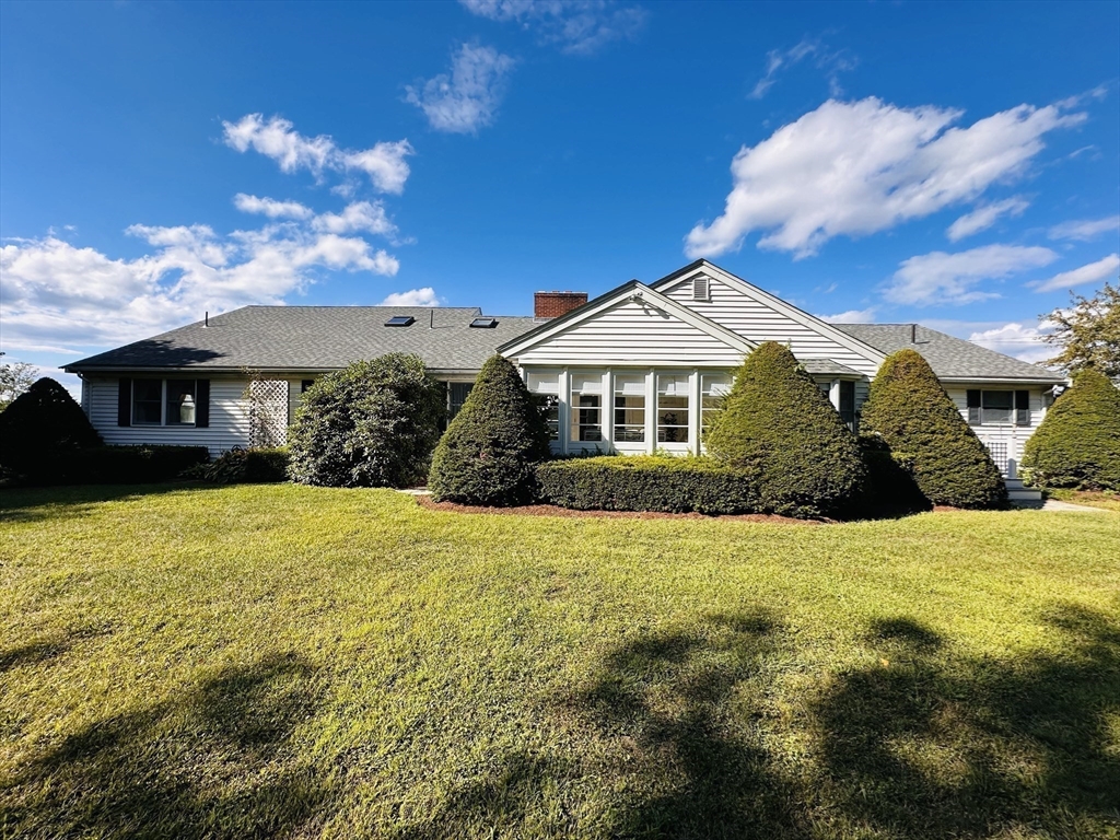 1107 Jackson Road Hardwick, MA 01037 - Photo 39 of 42 a front view of a house with yard and large trees