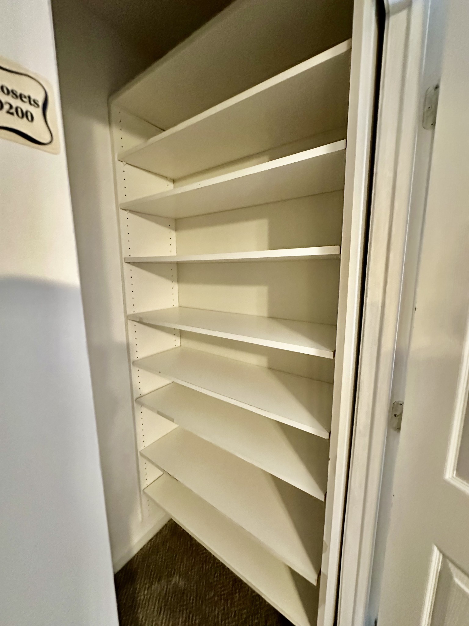 282 Raleigh Drive, Unit B Clarksville, TN 37043 - Photo 15 of 15 a view of walk in closet with empty racks