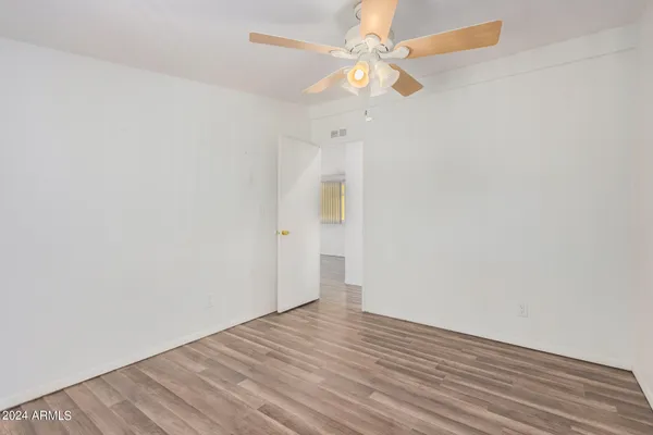 wooden floor in an empty room