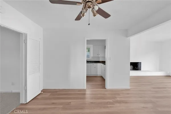 a view interior of a house and empty room