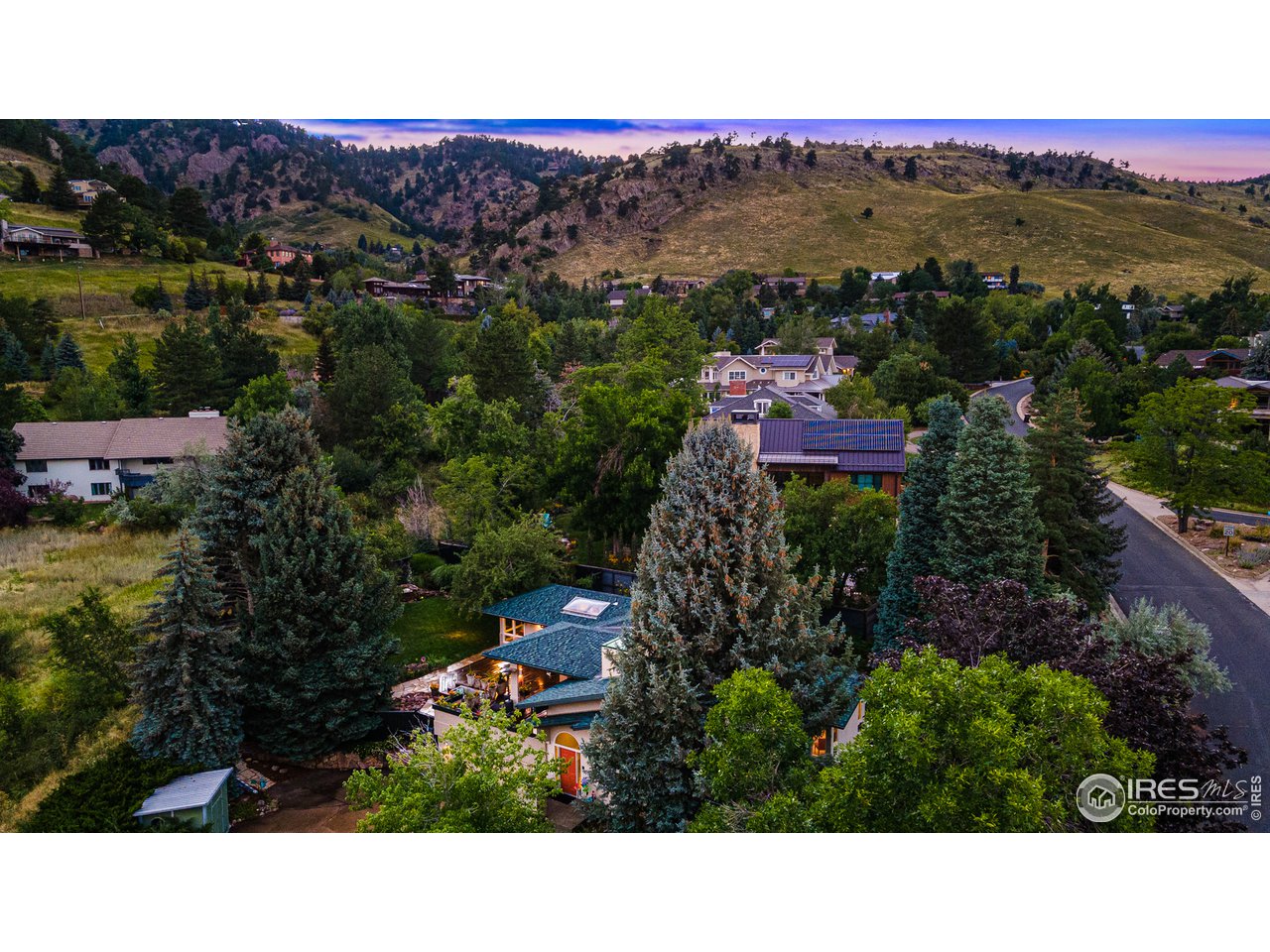 3725 Spring Valley Road Boulder, CO 80304 - Photo 2 of 40 Nestled against Boulder's foothills