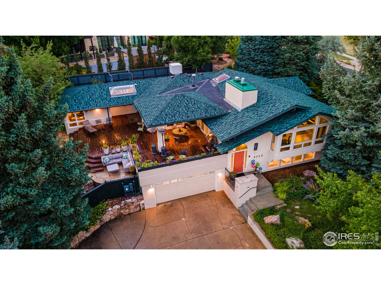 3725 Spring Valley Road Boulder, CO 80304 - Photo 3 of 40 Surround by large shade trees and mature landscaping
