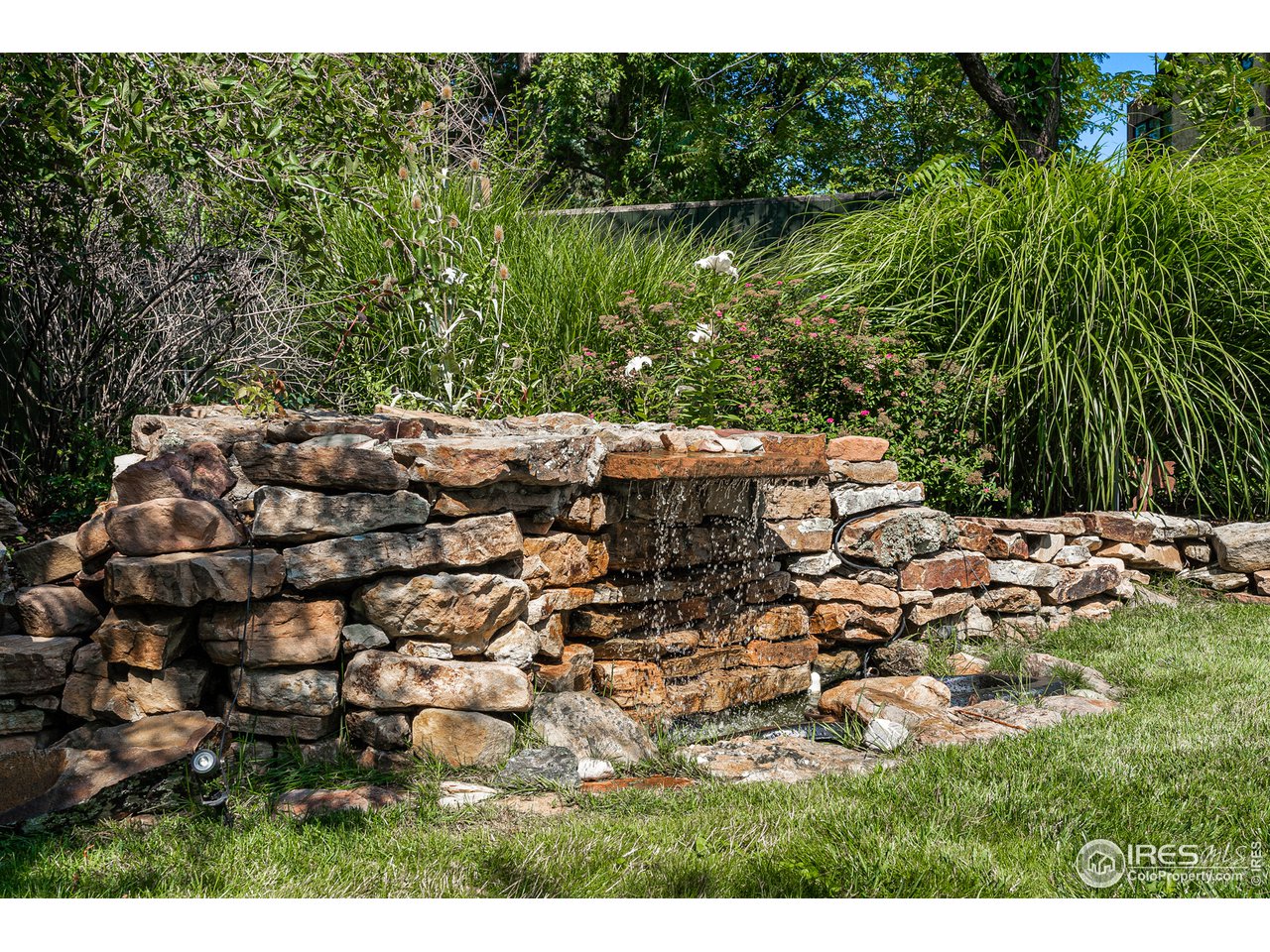 3725 Spring Valley Road Boulder, CO 80304 - Photo 32 of 40 Garden Waterfall feature
