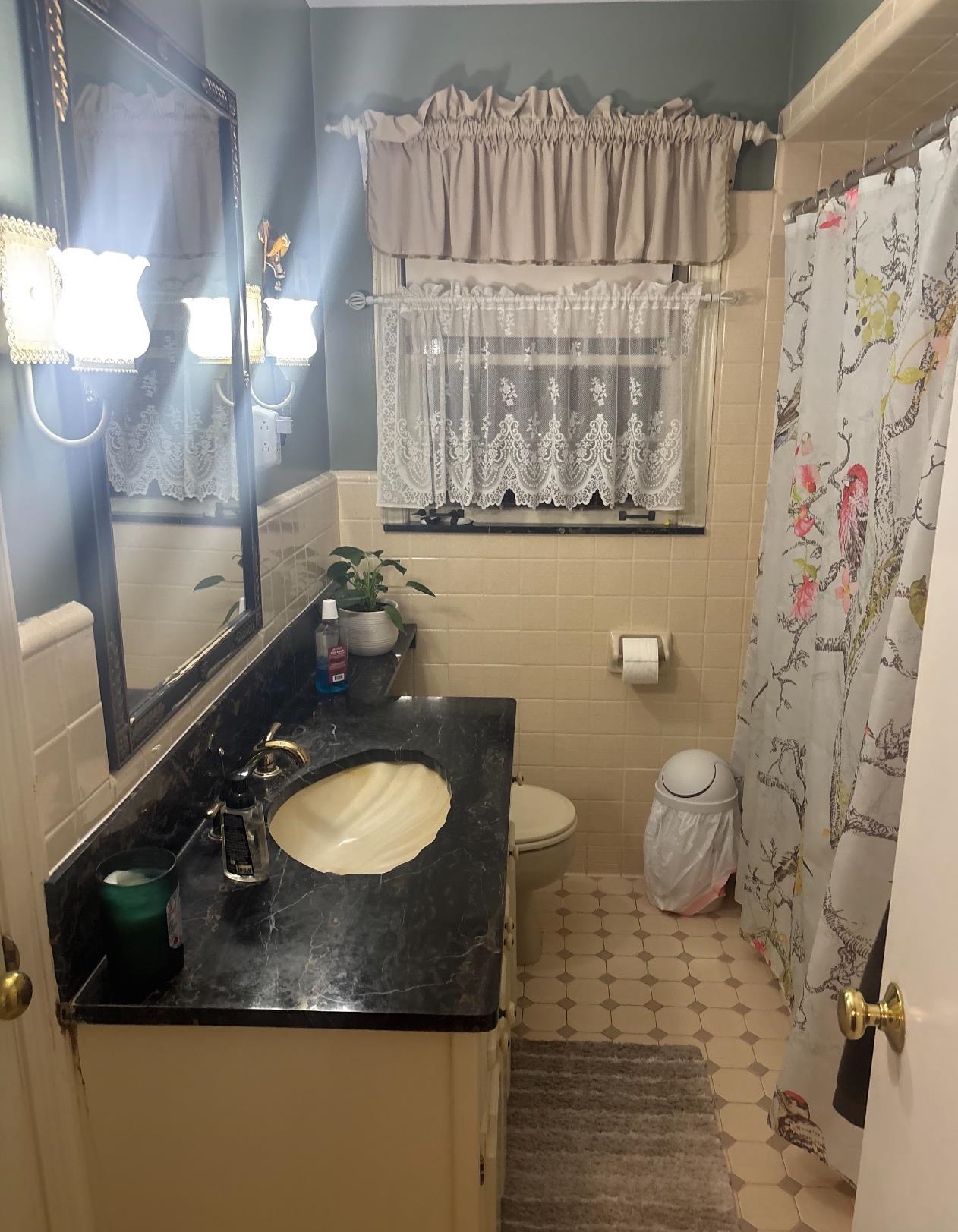 3194 Lammermuir Road Memphis, TN 38128 - Photo 23 of 37 Bathroom featuring a vanity with a dark countertop and an undermount sink
