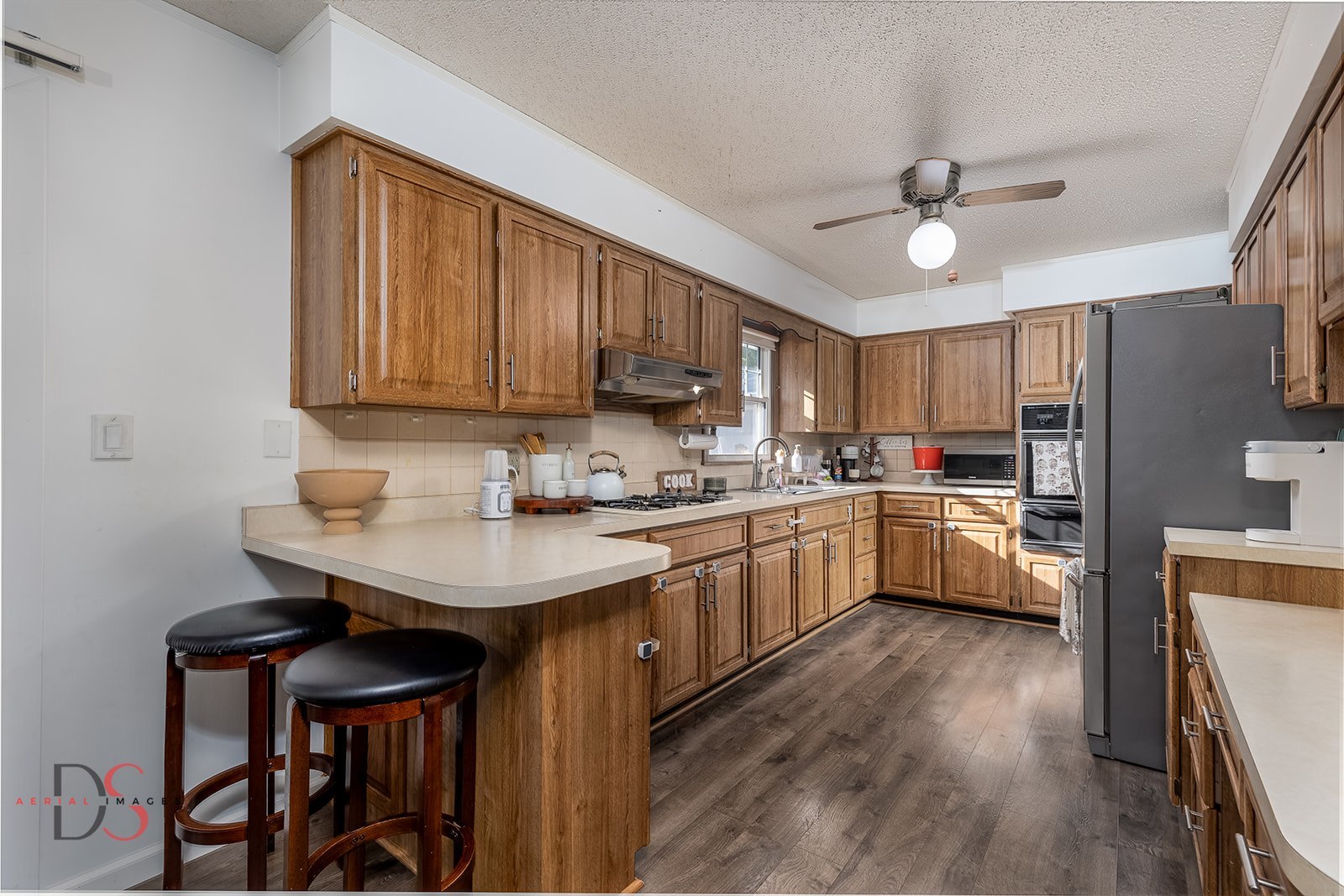 2106 Cedar Avenue Mendota, IL 61342 - Photo 15 of 24 a kitchen with a sink cabinets and wooden floor