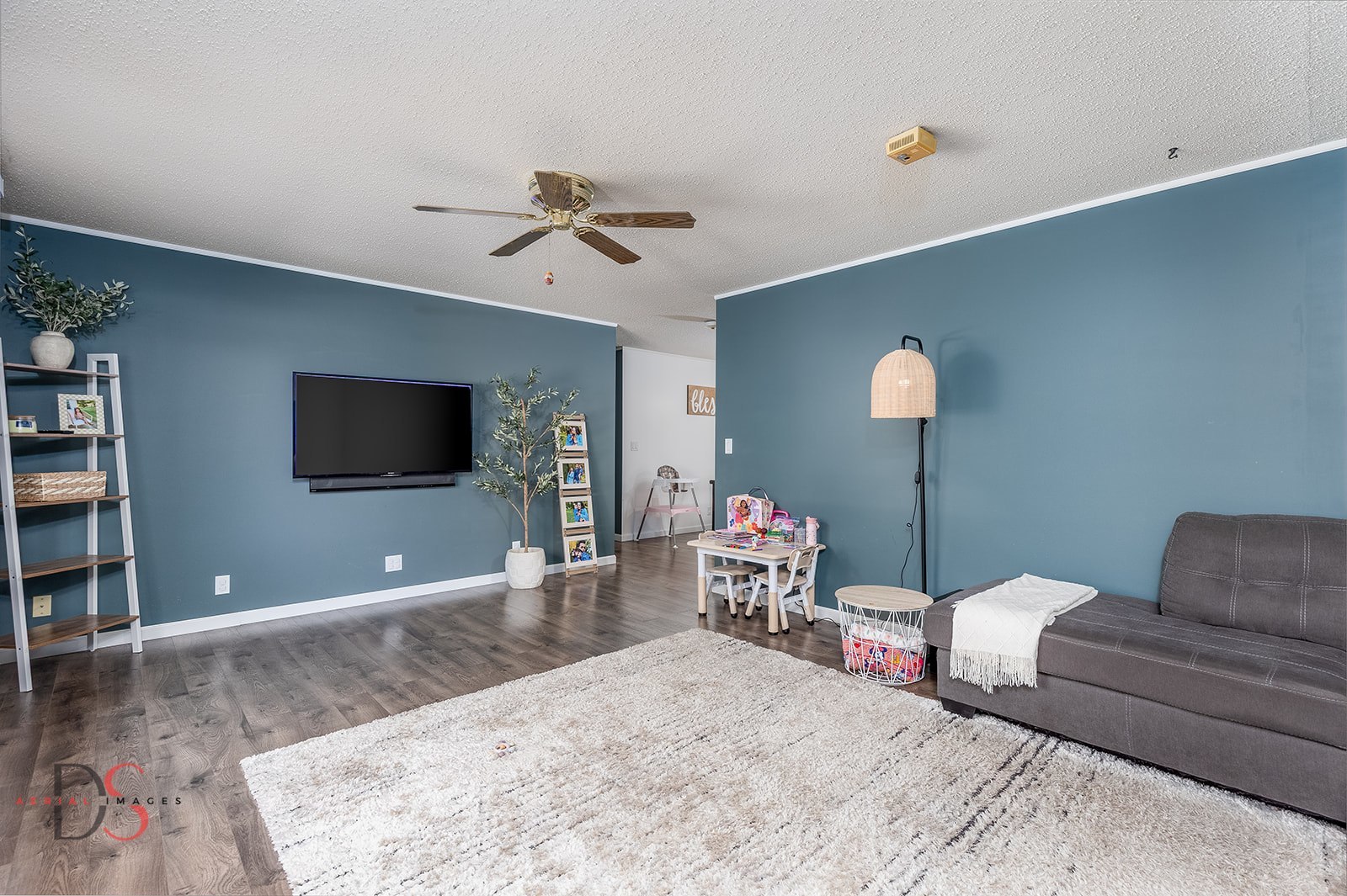 2106 Cedar Avenue Mendota, IL 61342 - Photo 20 of 24 a living room with furniture and a flat screen tv