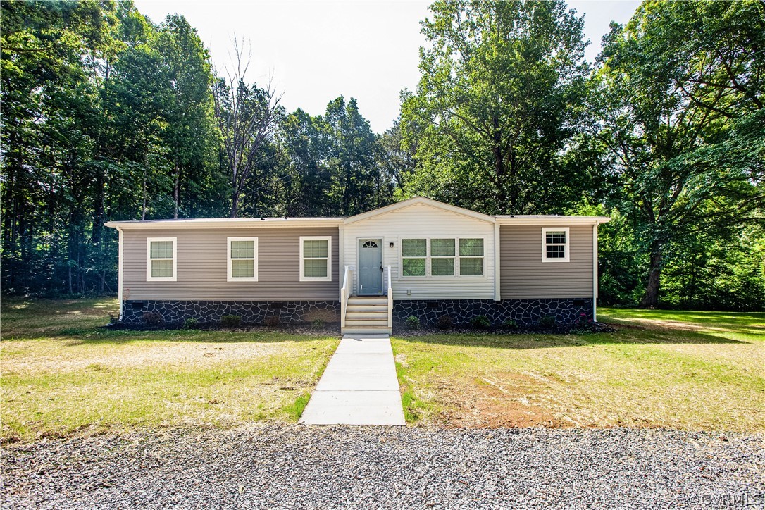411 Goodwin Store Road Louisa, VA 23093 - Photo 35 of 38 a view of a house with swimming pool and yard