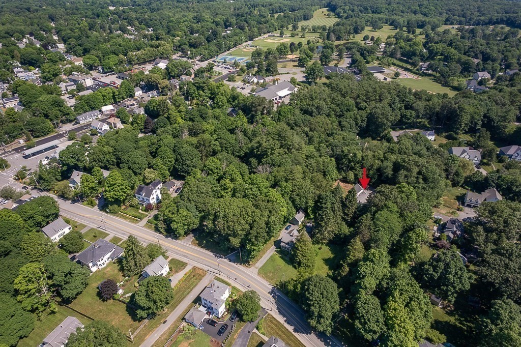 44 Walnut Road Hamilton, MA 01982 - Photo 30 of 39 an aerial view of a house with a yard