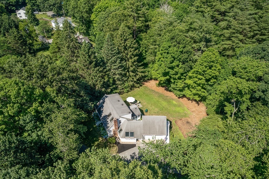 44 Walnut Road Hamilton, MA 01982 - Photo 3 of 39 an aerial view of a house with yard swimming pool and outdoor seating