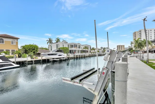 a view of a lake with a ocean view