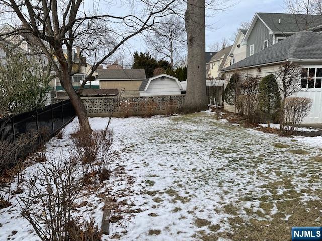64 Beech Street Rutherford, NJ 07070 - Photo 17 of 17 a backyard of a house with lots of green space