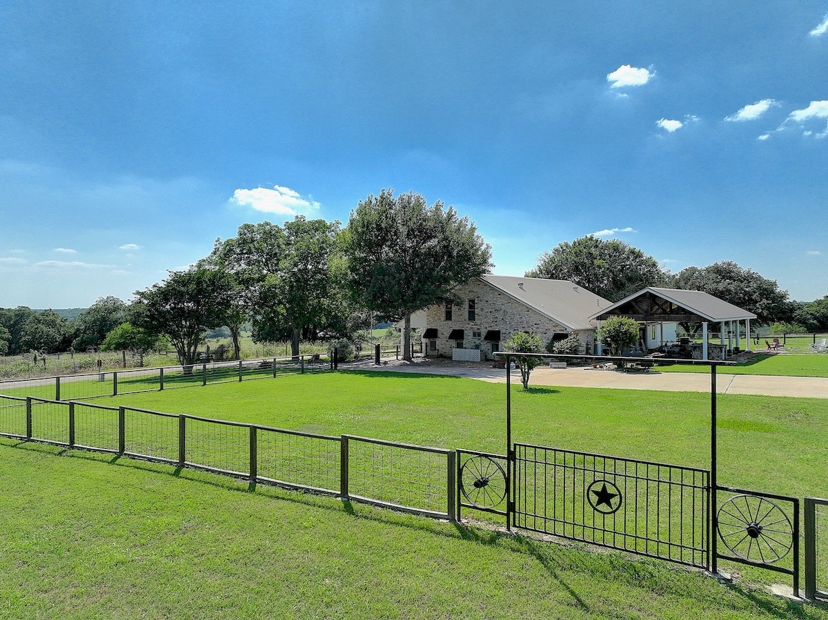 4214 Old College Road La Grange, TX 78945 - Photo 8 of 42 a view of a garden