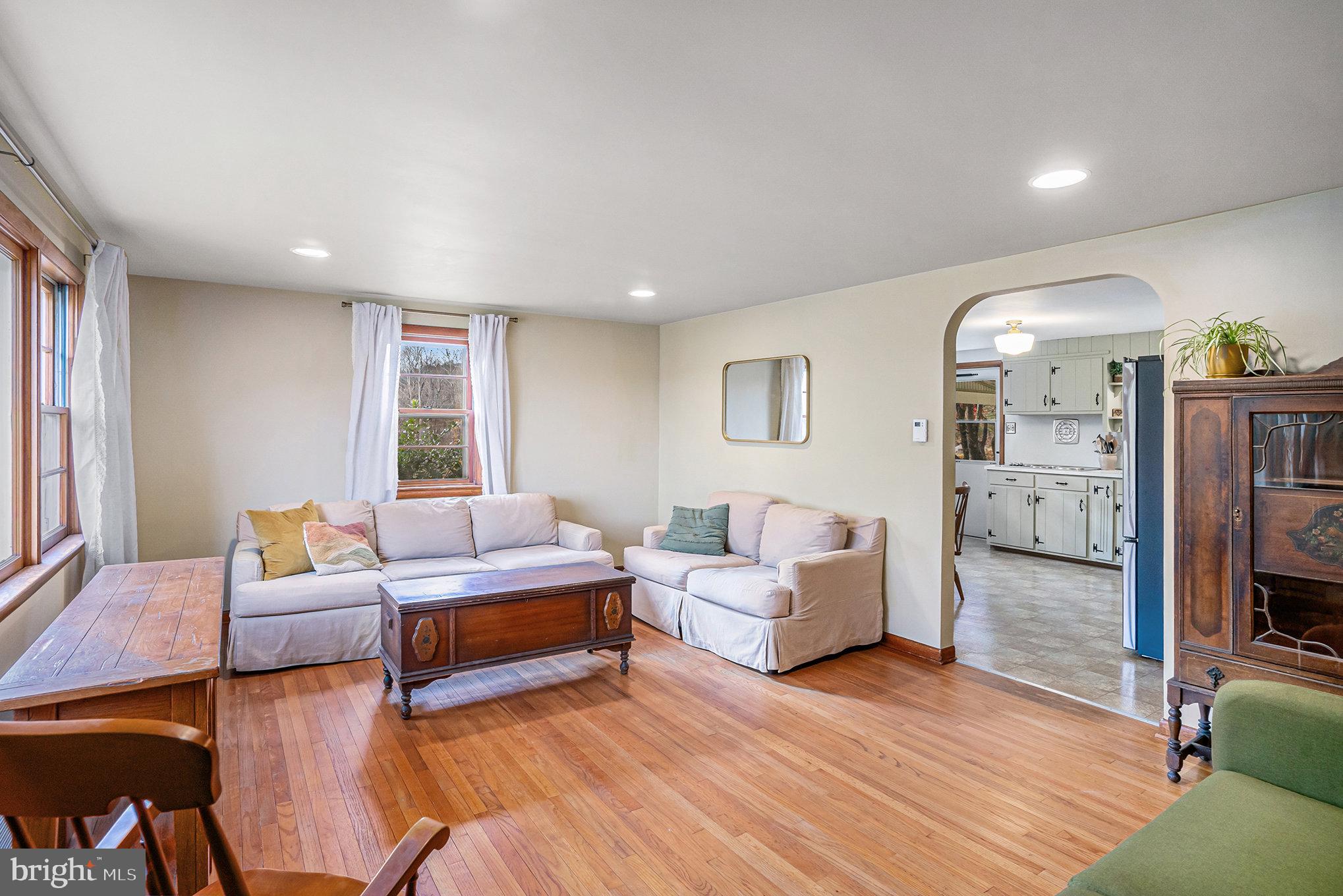 2390 Old Rte 100 Barto, PA 19504 - Photo 7 of 44 a living room with furniture and a large window