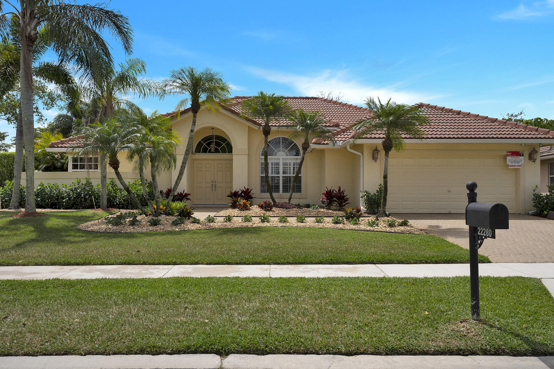 22280 Collington Drive Boca Raton, FL 33428 - Photo 2 of 31 Front View