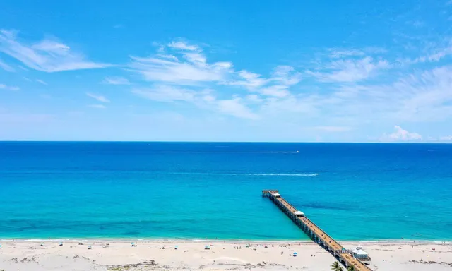 a view of a city with tall buildings