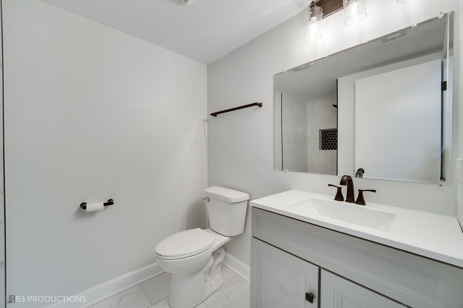 1722 Red Bud Road Bolingbrook, IL 60490 - Photo 10 of 29 a bathroom with a sink a toilet and shower