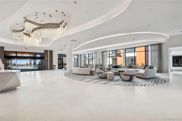 a view of lobby area