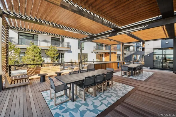 a swimming pool with outdoor view