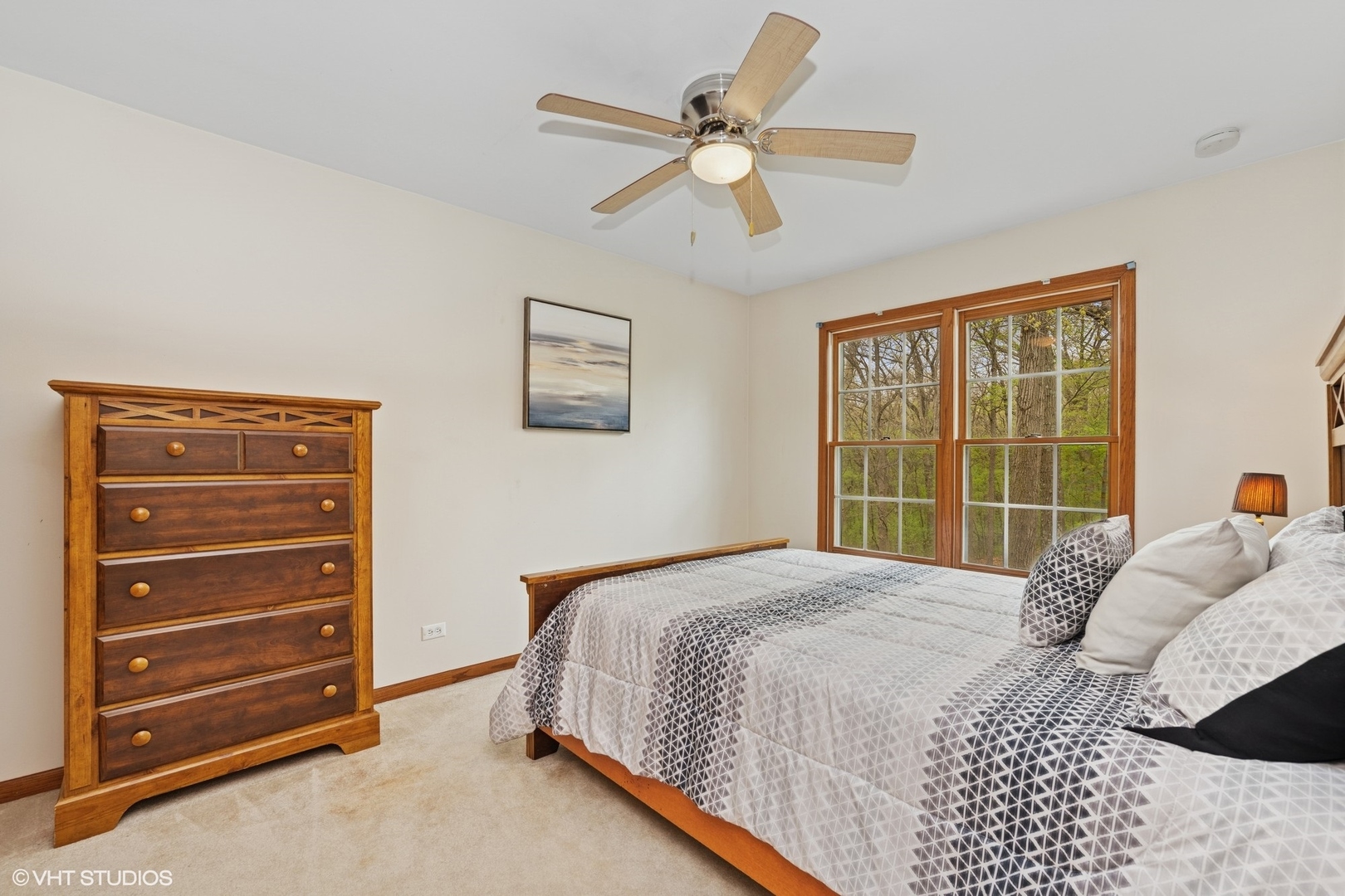 718 Barberry Trail Fox River Grove, IL 60021 - Photo 18 of 37 a bedroom with a bed and a window