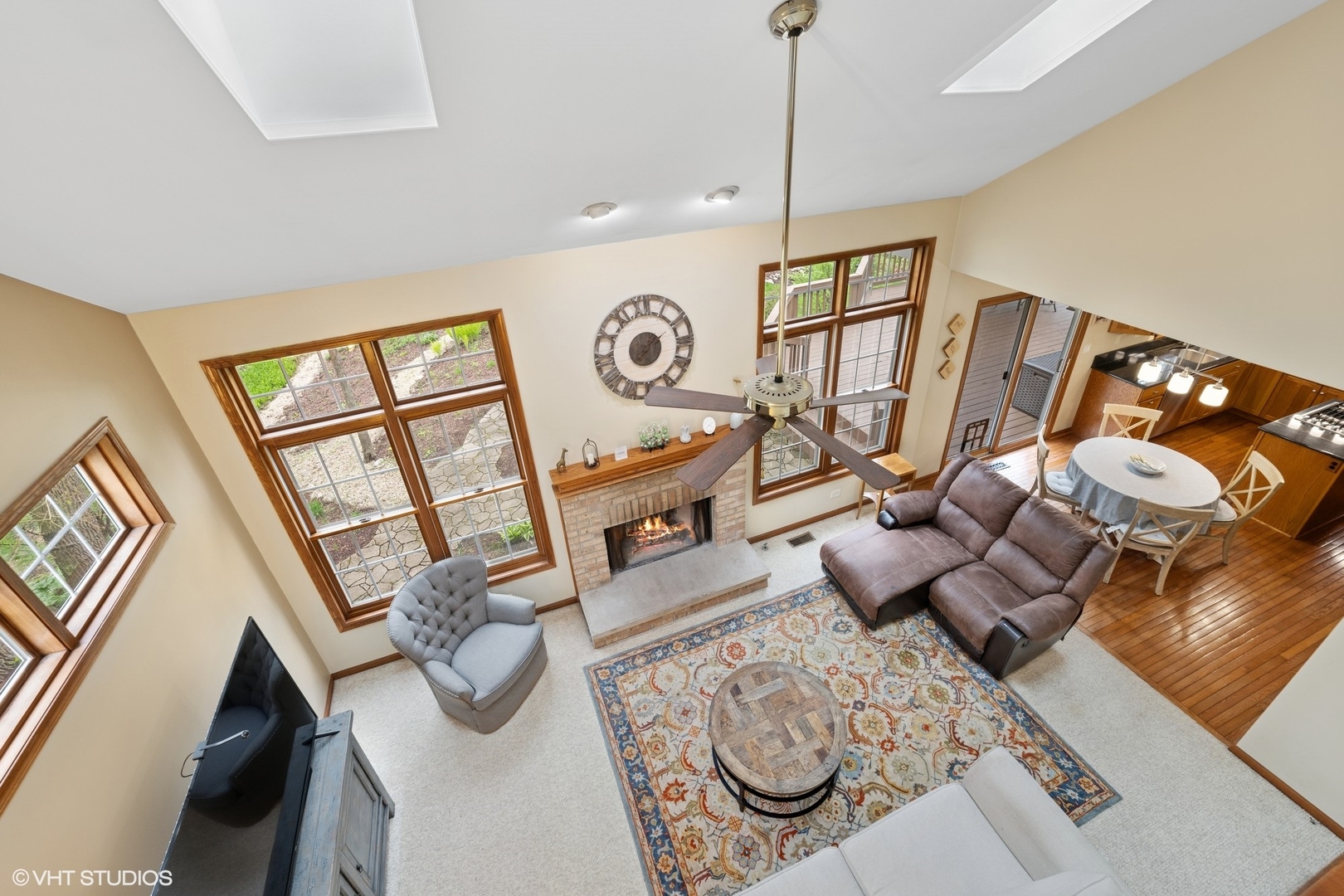 718 Barberry Trail Fox River Grove, IL 60021 - Photo 4 of 37 a living room with furniture and a window