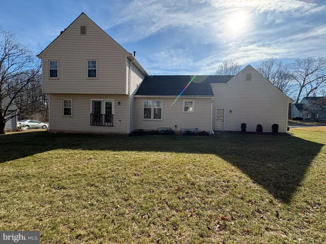 a house view with a outdoor space