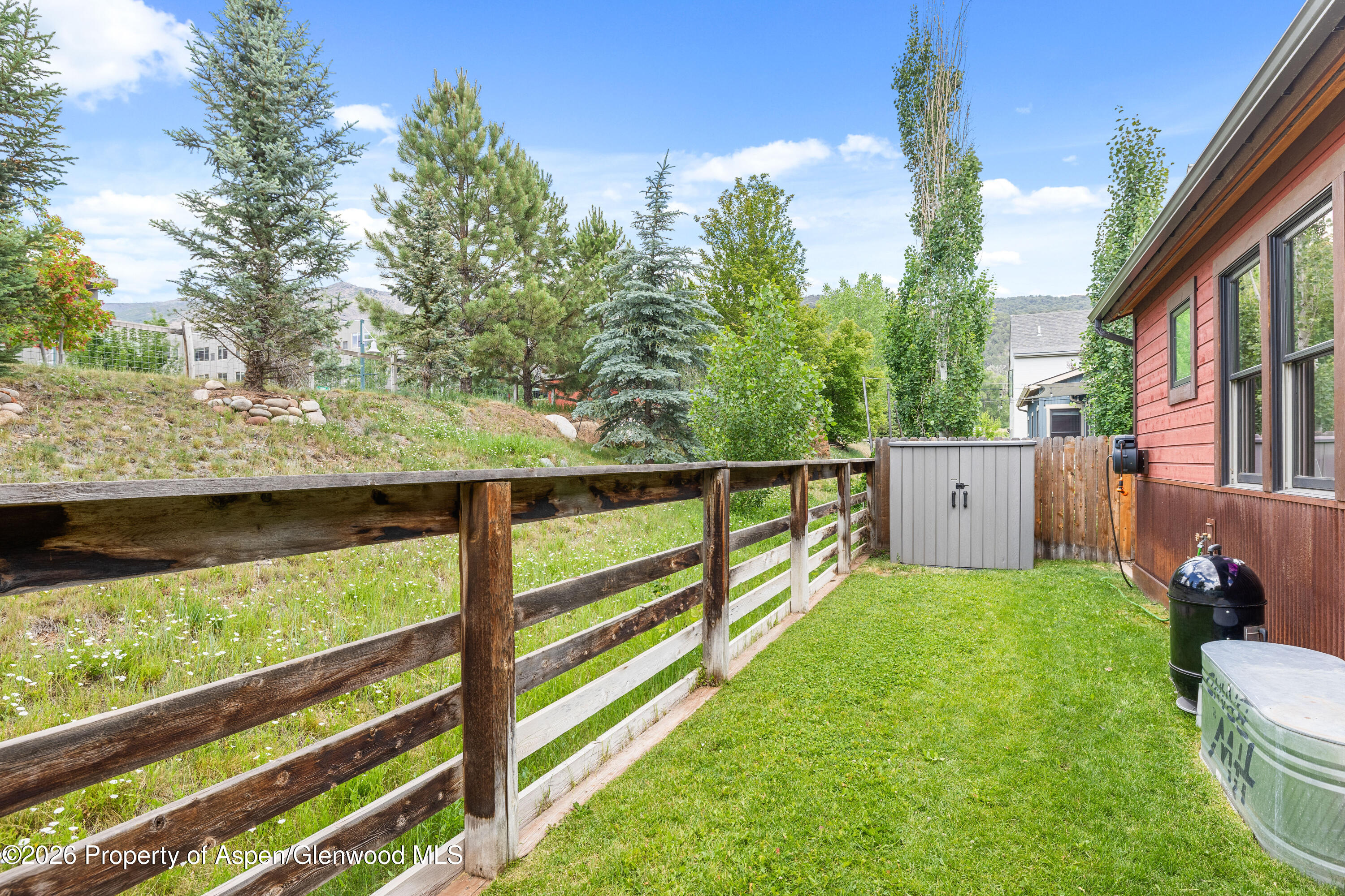 109 Valley Court Basalt, CO 81621 - Photo 22 of 25 Backyard Lawn