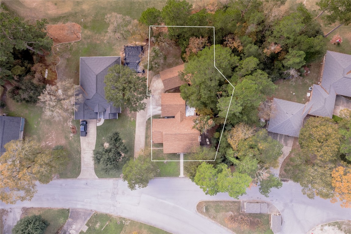 1 Cottonwood Trinity, TX 75862 - Photo 2 of 29 an aerial view of a house with outdoor space