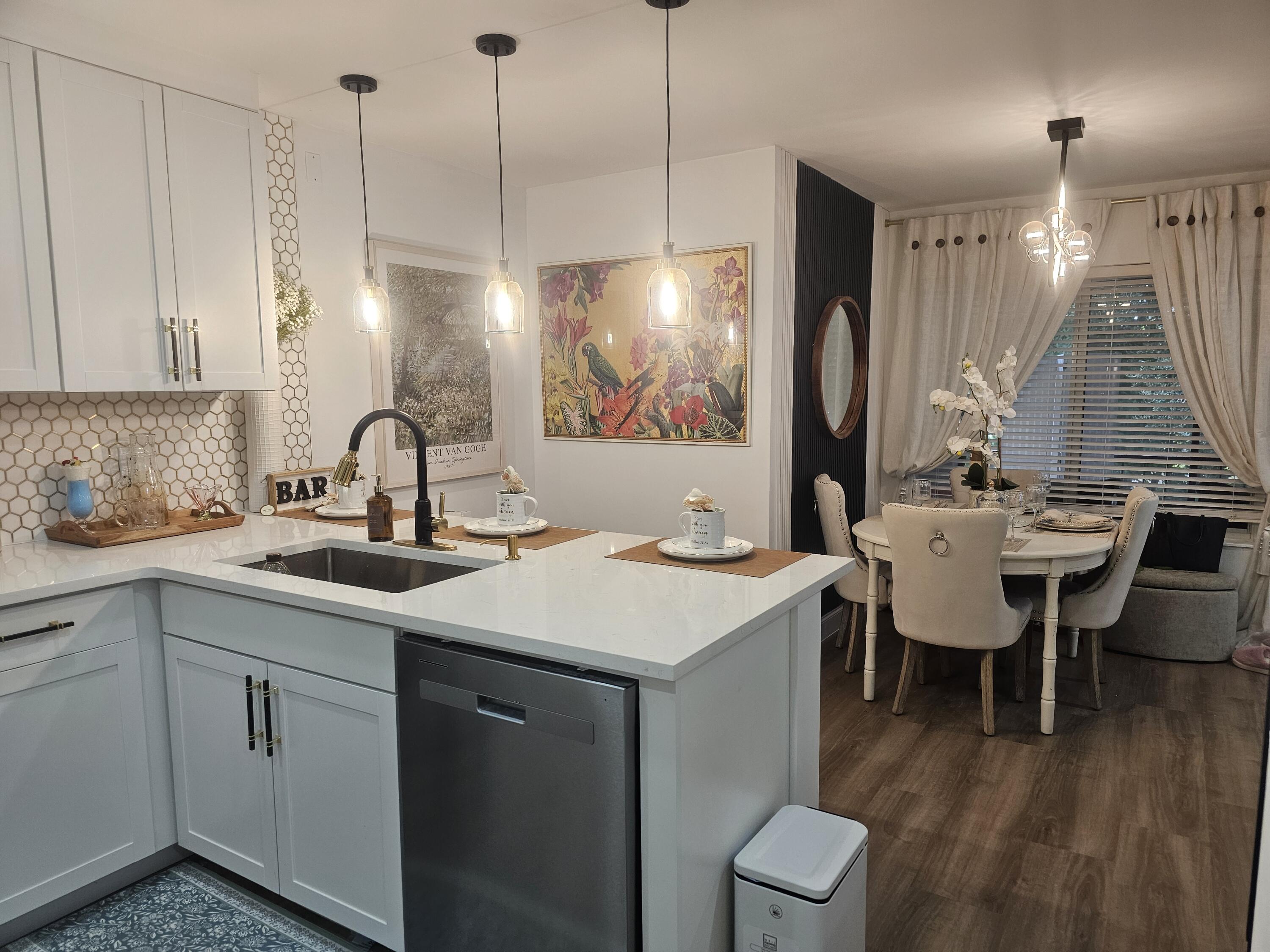 312 Pine Ridge Circle, Unit A2 Greenacres, FL 33463 - Photo 11 of 73 Dinning view