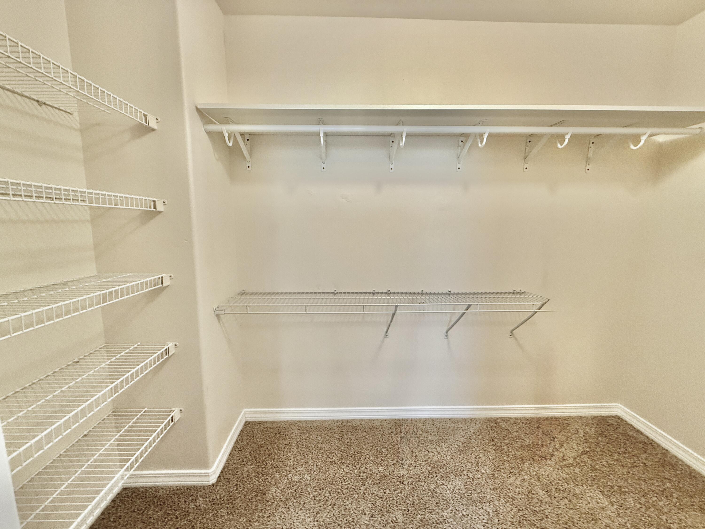 197 Hackberry Way Santa Rosa Beach, FL 32459 - Photo 18 of 26 a view of walk in closet with empty racks
