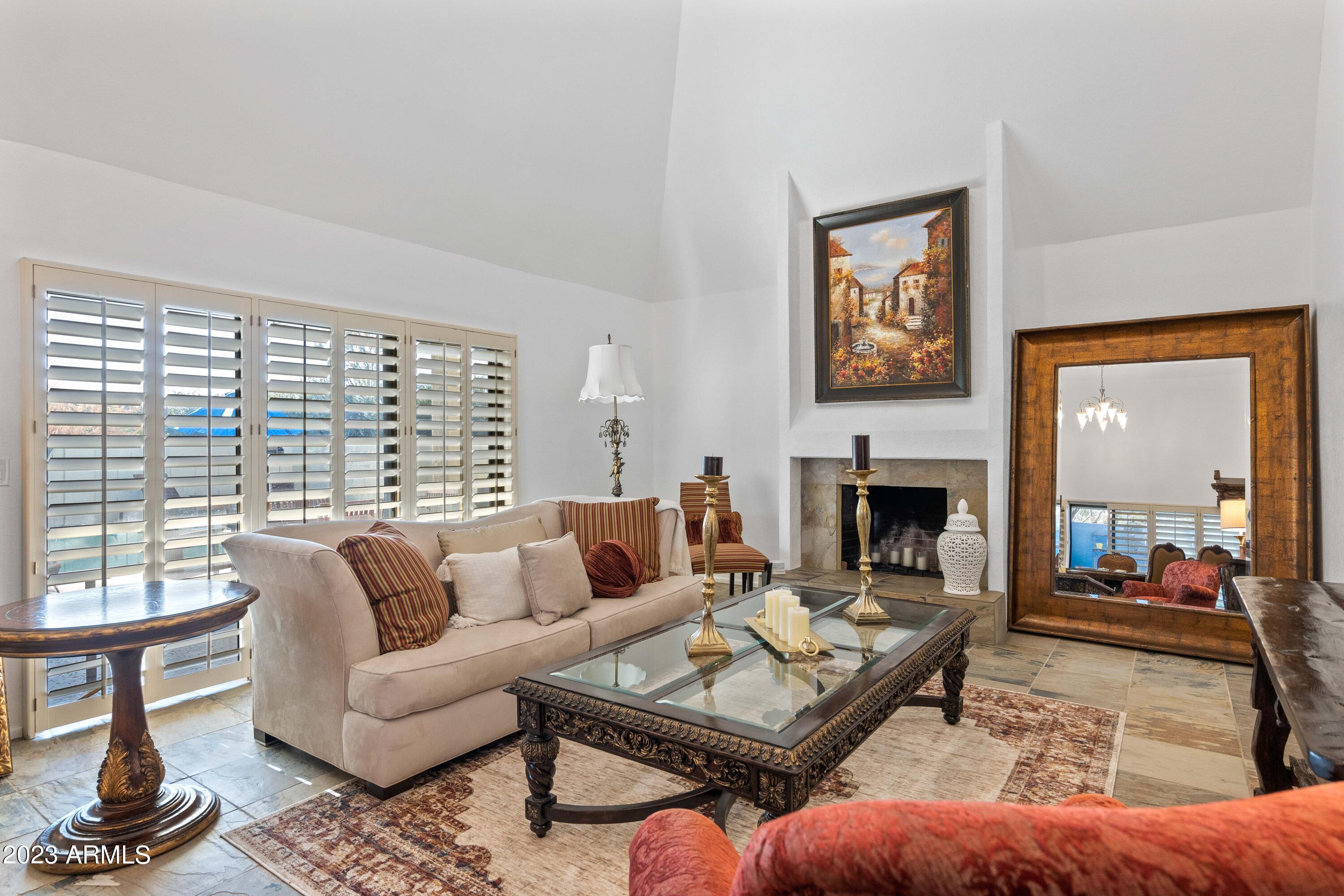 5418 North 25th Street Phoenix, AZ 85016 - Photo 3 of 18 Main Living Room w/ fireplace