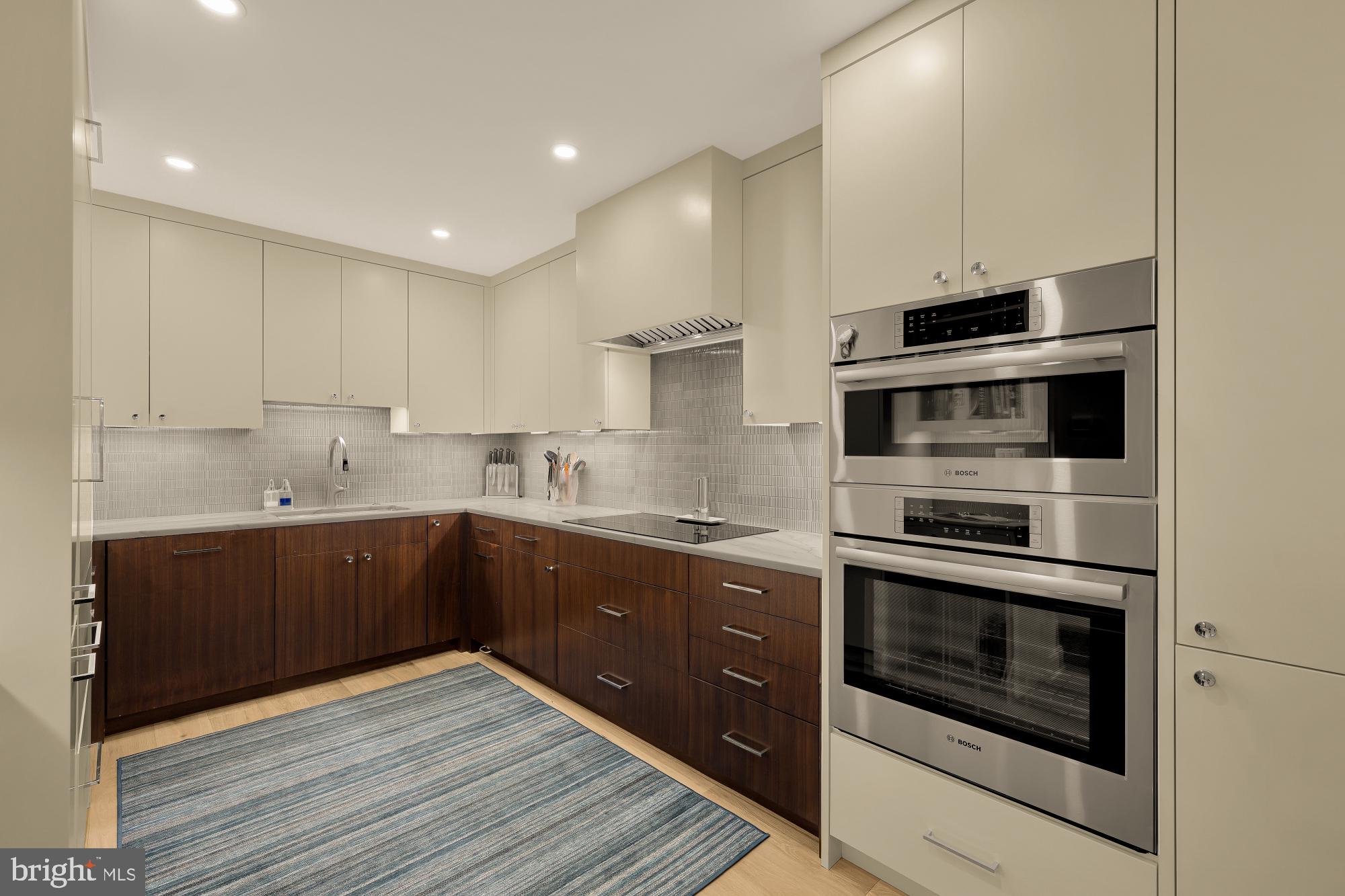1045 31st Street Northwest, Unit 104 Washington, DC 20007 - Photo 19 of 43 Bosch oven & microwave