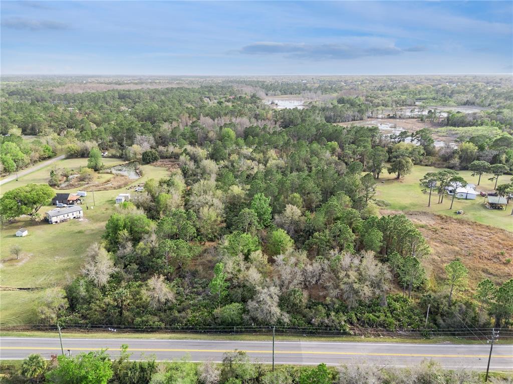 541 East Osceola Road Geneva, FL 32732 - Photo 25 of 31 an aerial view of residential houses with outdoor space and trees