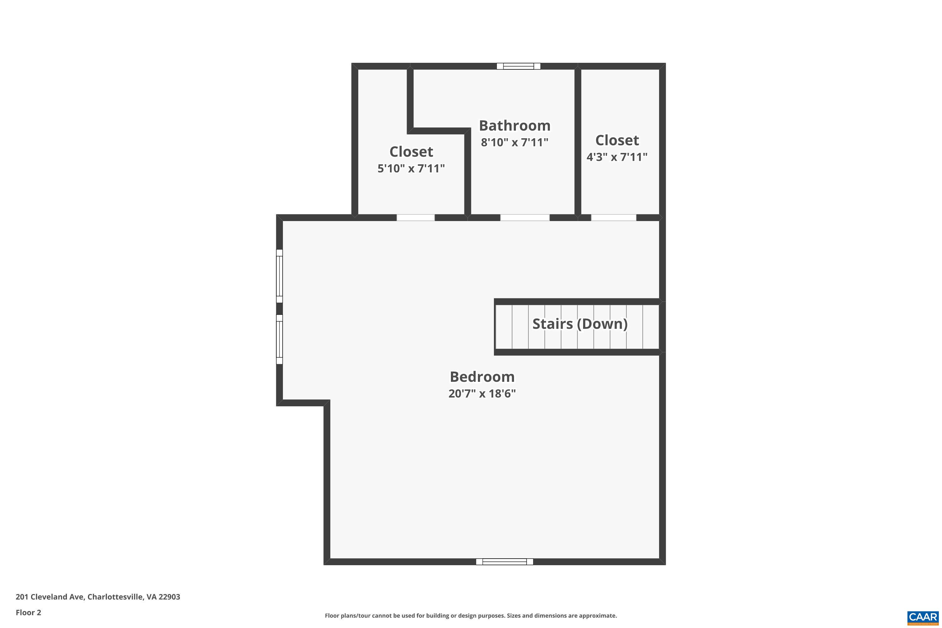 201 Cleveland Avenue Charlottesville, VA 22903 - Photo 14 of 15 a picture of a floor plan