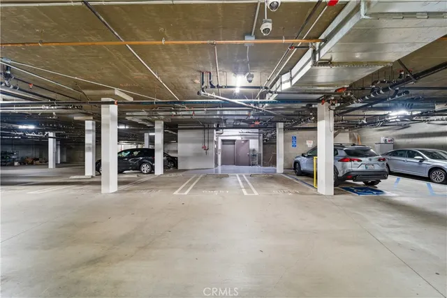 a view of parking area