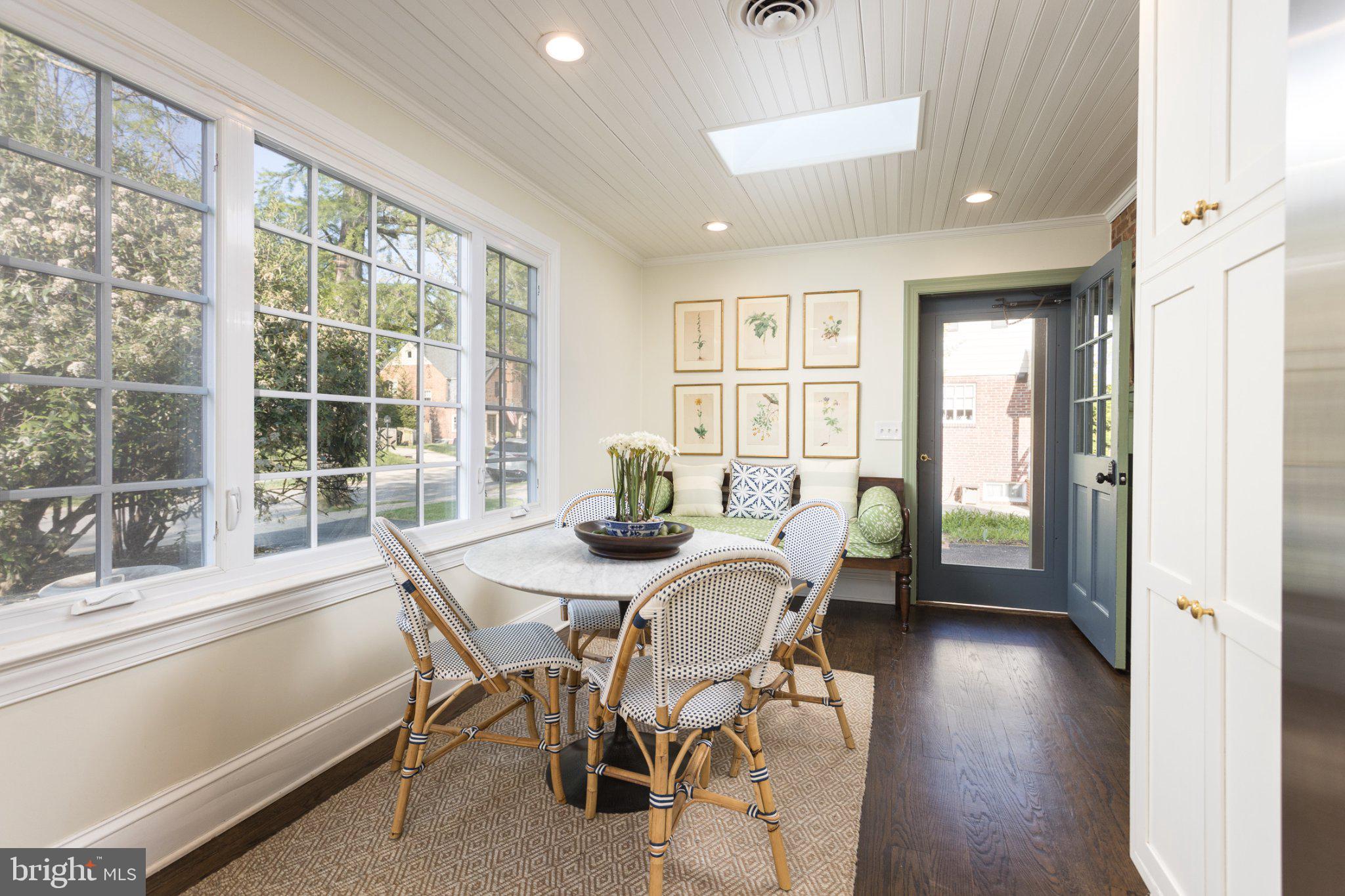 7005 Copeleigh Road Baltimore, MD 21212 - Photo 22 of 51 a view of a dining room with furniture window and outside view