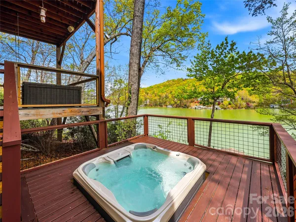 a view of a yard with an outdoor space