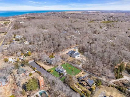 a view of a city with ocean view