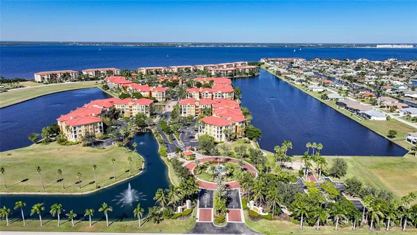 a view of a backyard with plants and a patio